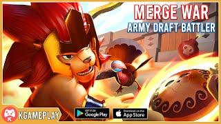 Merge War: Army Draft Battler Gameplay Android iOS