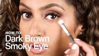 HOW TO: Dark Brown Smoky Eye | MAC Cosmetics