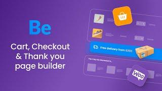 Cart, Checkout & Thank you page builder