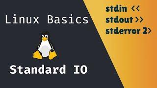 Linux Basics: How to use Linux Standard Input and Output