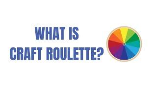 What is Craft Roulette? Take 2! A poem written by Chat GTP and narrated by Vicki Ruta-with a gallery