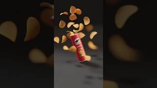 Day 4 of modeling comments, Pringles #blender #blender3d #3dart #3dmodeling #graphicdesign #b3d