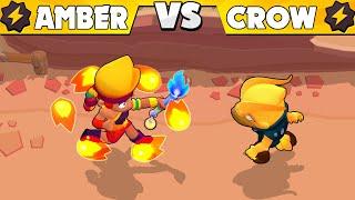  CROW vs AMBER  Brawl Stars