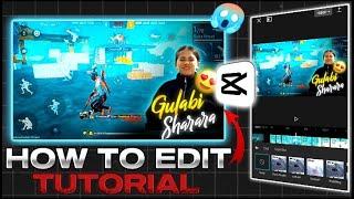 Trending thumak thumak payaliya song montage editing tutorial  | how to edit free fire video 