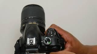 3. Comment utiliser la caméra Nikon D3400 ?