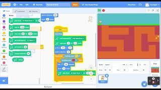 How to Make a Simple Tunnel Maze Game on Scratch