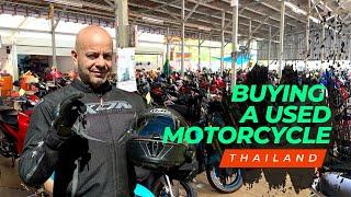 Buying a Used Motorcycle or Scooter  in Thailand | Paperwork and Motorcycle  Models Reviewed