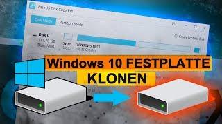 How to: Windows 10 Festplatte auf SSD klonen -- EaseUS Disk Copy 3.0