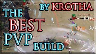 The Strongest PvP Build In New World  By Krotha - Sword & Shield / Spear Pvp Gameplay & Build Guide
