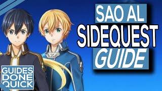 SAO Alicization Lycoris Lost In The River Guide