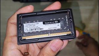 Unboxing Team Group Elite Ram 8GB DDR4 3200Mhz for Upgrade Lenovo Ideapad Gaming 3 Ryzen 5 5600H