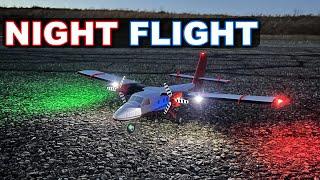 BEST Night Airplane Under $175!!! - UMX Twin Otter RC Plane