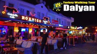 Dalyan Nightlife Turkey 2024 - 4K Walking Tour