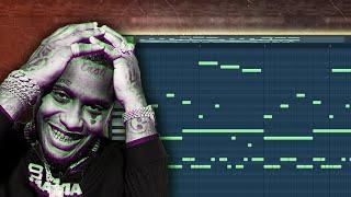 How 808 Mafia Makes Aggressive-Dark Melodies | FL Studio