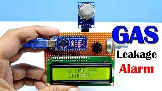 LPG Gas leakage detector project using Arduino