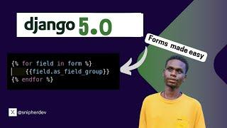 Django 5.0 Form Rendering Tutorial: Simplify Your Forms