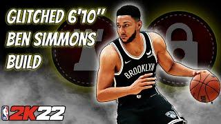*NEW* GLITCHED 6'10" Metric Build on NBA 2k22 Next Gen - Ben Simmons Build is a BEAST!