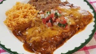 CHEESE ENCHILADAS / BEST HOMEADE SAUCE