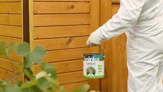 Video upute za zaštitu drvene vrtne šupe tankoslojnom lazurom Belton