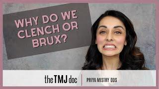 Why Do We Clench & Brux? - Priya Mistry, DDS (the TMJ doc) #clenchingteeth #fracturedtooth #tmjd