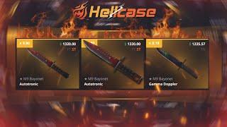 I WON TWO M9 BAYONET AUTOTRONIC UPGRADES...[Hellcase]