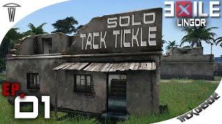 Arma 3 Exile - Lingor  " Solo Tack Tickle " Ep. 1