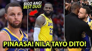 Nabigo! "Ang Best Duo Sana sa NBA!" , na sila stephen curry at lebron james! ,bagong kontra ni curry