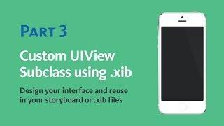 Custom UIView from .xib Files using Auto Layout Constraints and intrinsicContentSize - Part 3