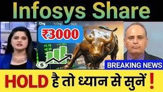 Infosys Share ● Infosys Share Latest News | Infosys Share Price Target #trading #stockmarket