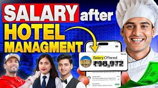 Salary after Hotel Management in Different Jobs and Levels| Hotel Management salary Comparison|