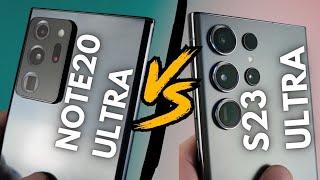 SHOULD you upgrade? Note20 Ultra vs S23 Ultra