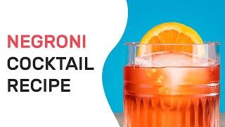 Negroni Cocktail Recipe in Under 1 Minute