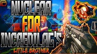 GETTING INCREDILAG LIL BROTHER HIS 1ST NUCLEAR MEDAL in Black Ops 3!