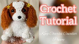 King Charles Cavalier Crochet Tutorial // Voz en Español, English subtitles