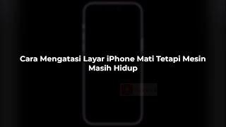 Cara Mengatasi Layar iPhone Mati Tetapi Mesin Masih Hidup (8, X, XR, XS, 11, 12, 13, 14, 15, 16, SE)