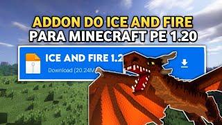 ADDON DO ICE AND FIRE PARA MINECRAFT PE 1.20!