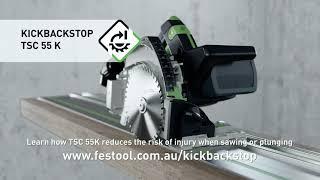 TSC 55K KICKBACKSTOP | Festool