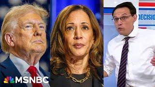 Harris's advantage shrinking among one key voting bloc – but why? Kornacki breaks it down