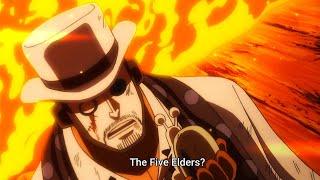 The Five Elders Ordered CP0 Guernica To Kill Luffy (English Sub)