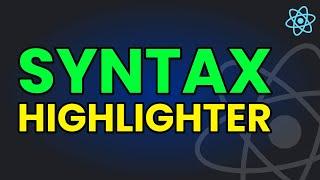 How to Use React Syntax Highlighter