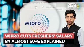 Wipro Cuts Salary for Freshers by Almost 50%: Explained