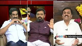 ABN MD Radha Krishna Counter To GVL Over  Namination Works | Big Debate | Rk Punch Dialogues