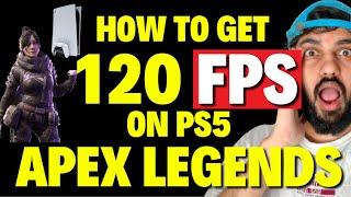 How to Get 120FPS on PS5 Apex Legends