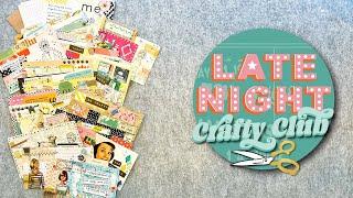 Craft with me at The Late Night Crafty Club! Meet Eddie and Pete!