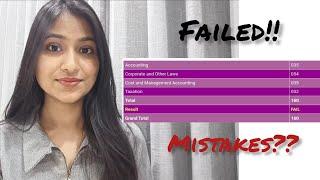 Why i failed my CA INTERMEDIATE EXAMS!