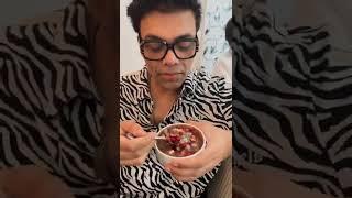 Farah Khan TROLLS Karan Johar & calls his breakfast 'Designer'  | #shorts #karanjohar