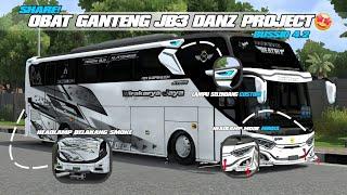 SHARE KODENAME OBAT GANTENG JB3 DANZ PROJECT || BUSSID 4.2