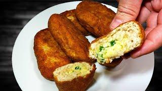 I don't have time to serve the tender, tasty, juicy "Bird's Milk" cutlets!!!