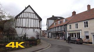 Halesworth Walk: Town Centre【4K】