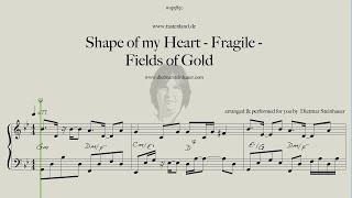 Shape of my Heart - Fragile - Fields of Gold